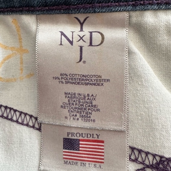 NYDJ Liftuck Blue Denim Modern Bootcut Jeans, Size 12 - Picture 9 of 12